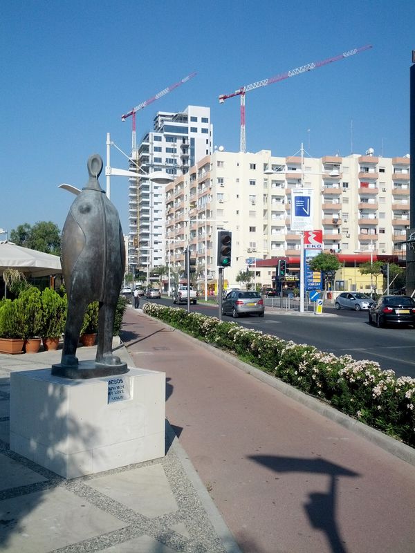Bike Lane. Limassol.